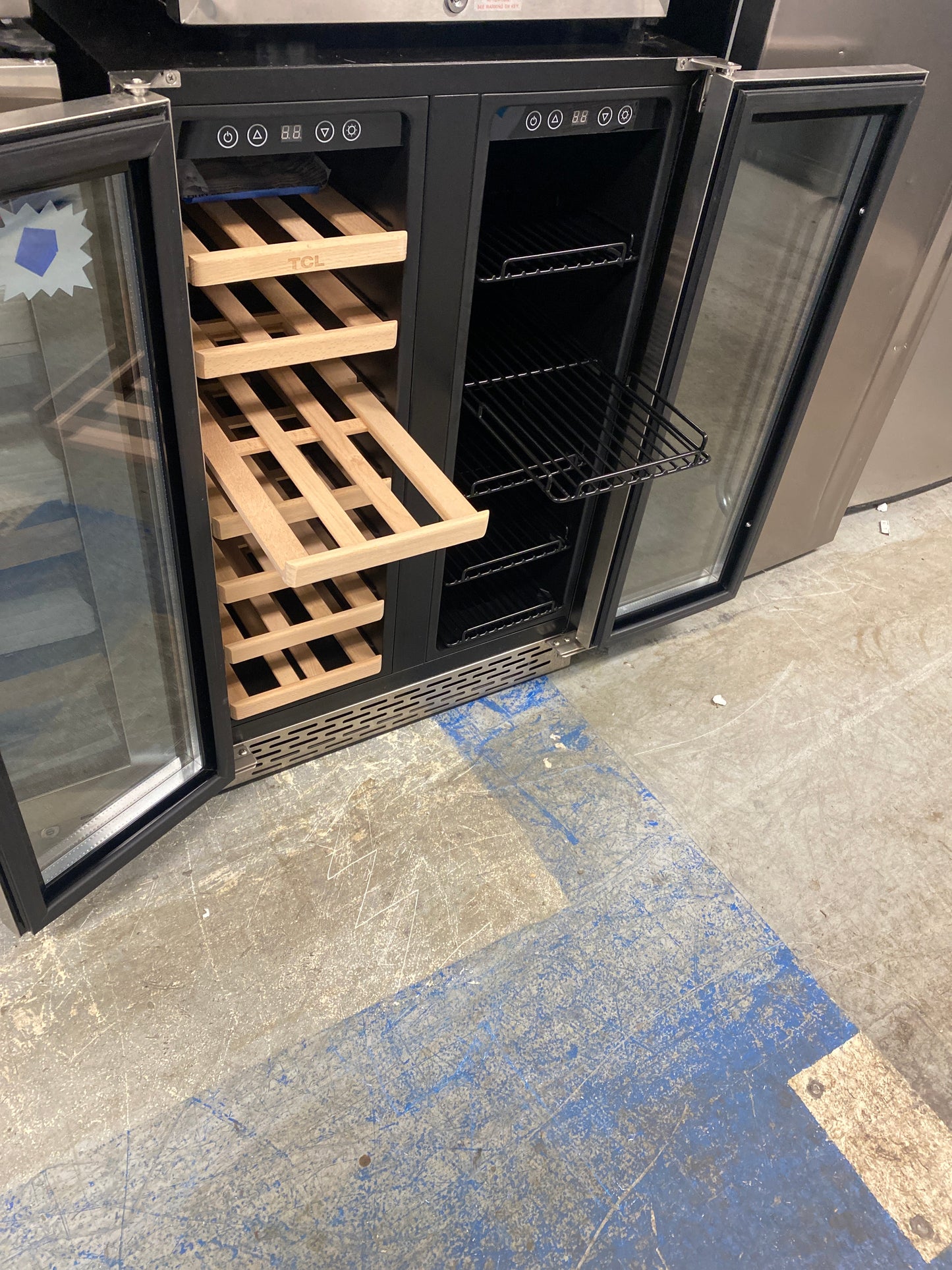 TCL 20 Bottle Dual-Zone Wine Cooler