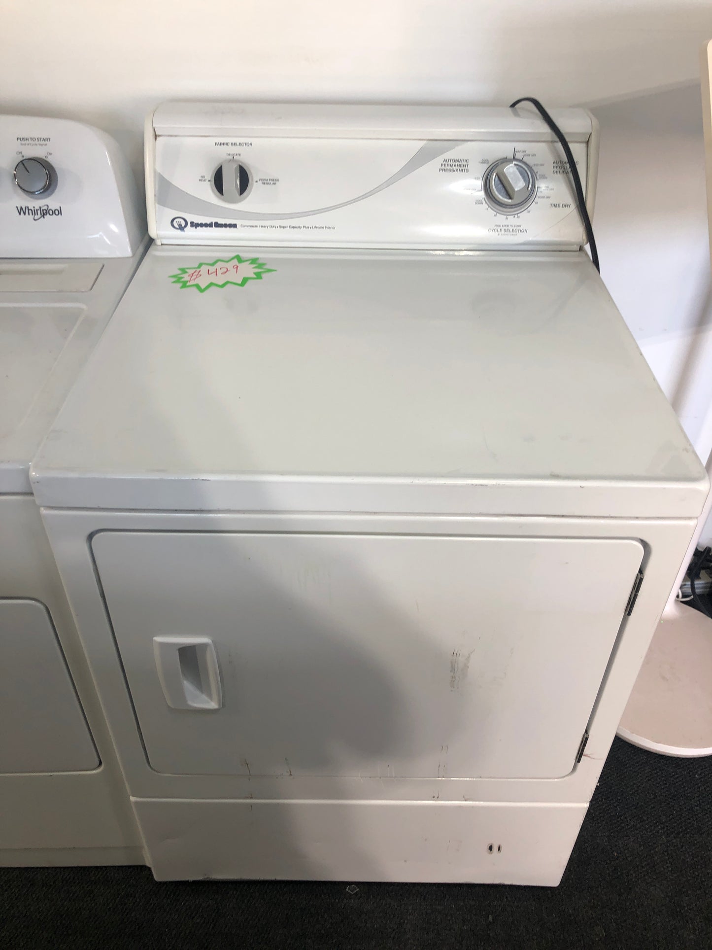 Speed Queen Gas Dryer