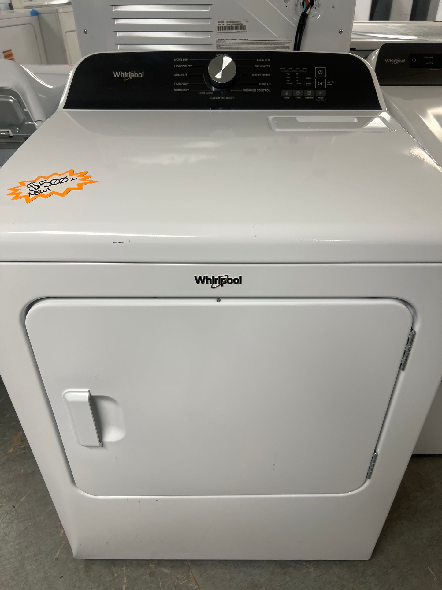 Whirlpool Electric Dryer NEW!!