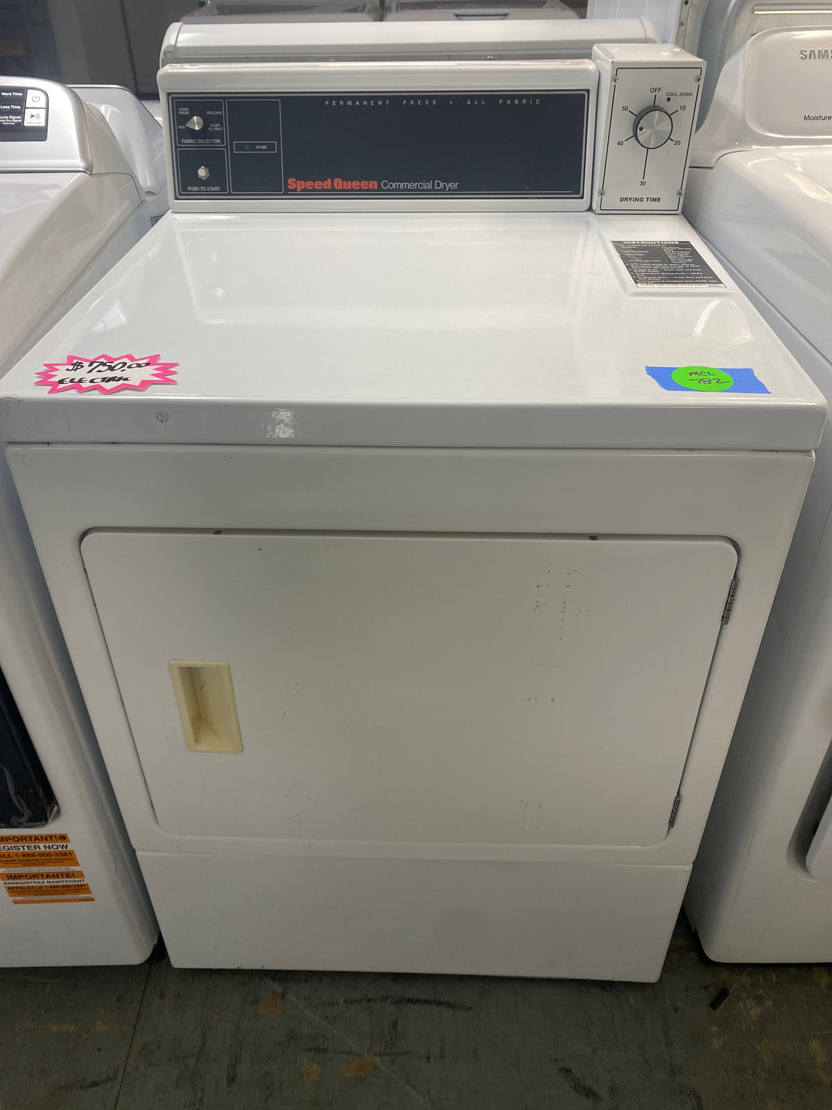 Speed Queen Commercial 7.0 cu. ft. Electric Dryer
