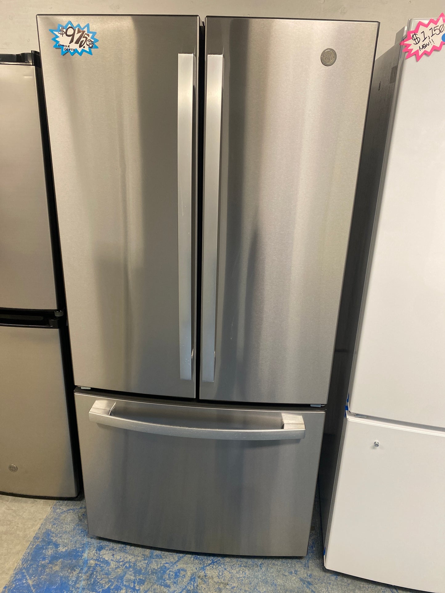 GE 18.6 cu.ft. Counter-Depth French Door Refrigerator