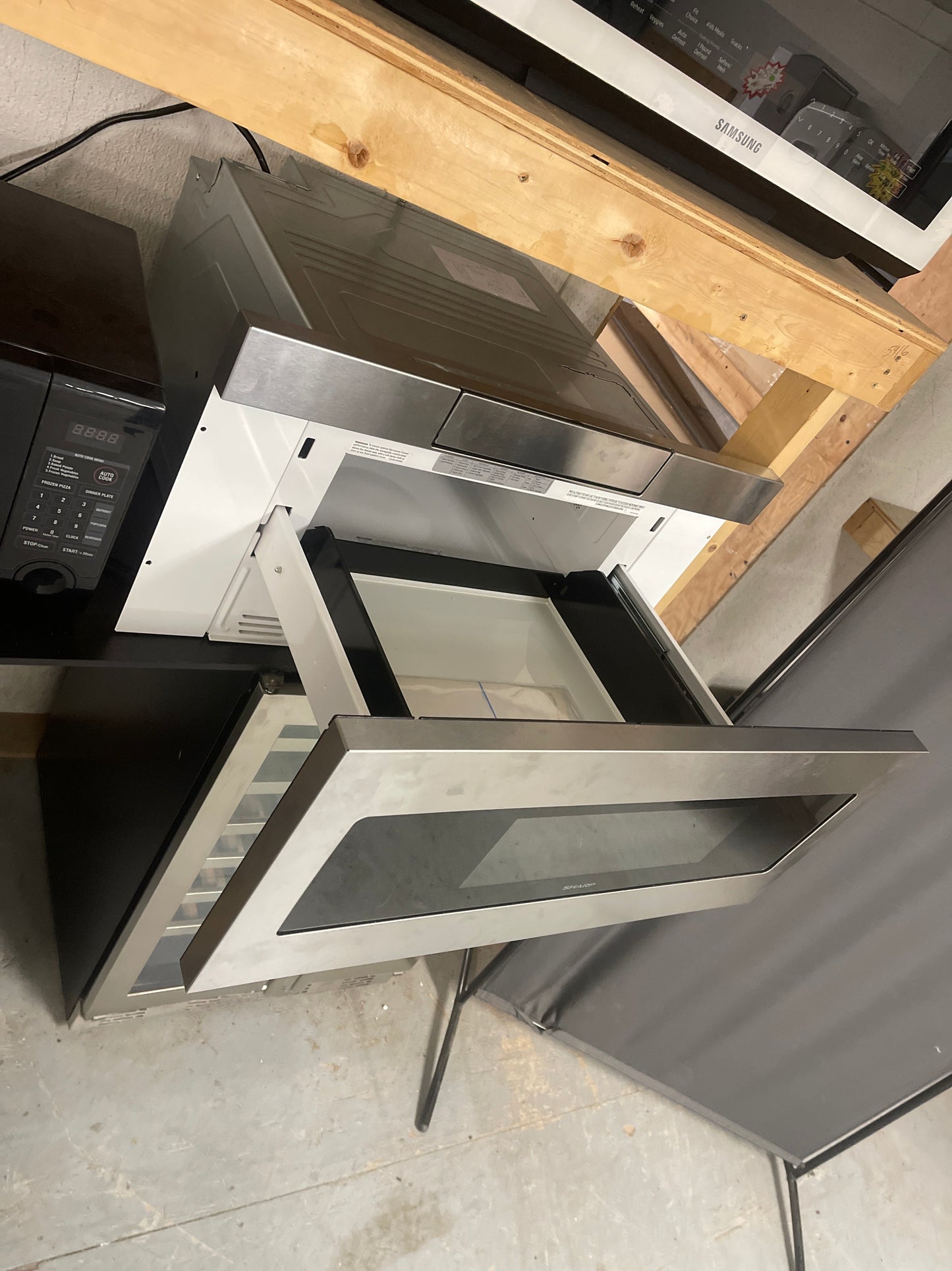 Sharp 30” 1.2 cu. ft. Built-In Microwave Drawer