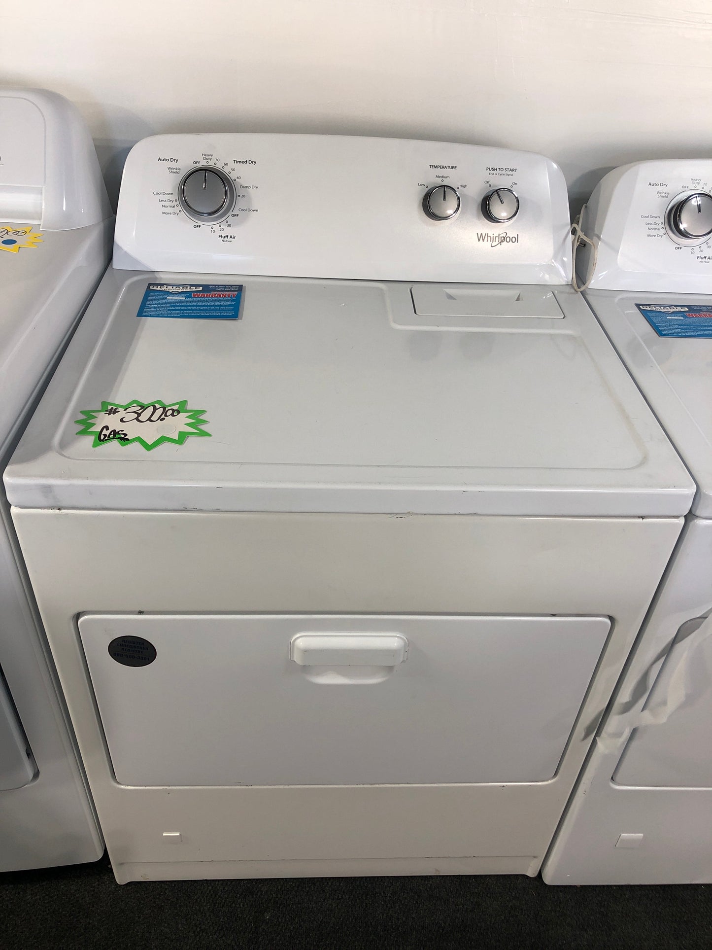 Whirlpool Gas Dryer