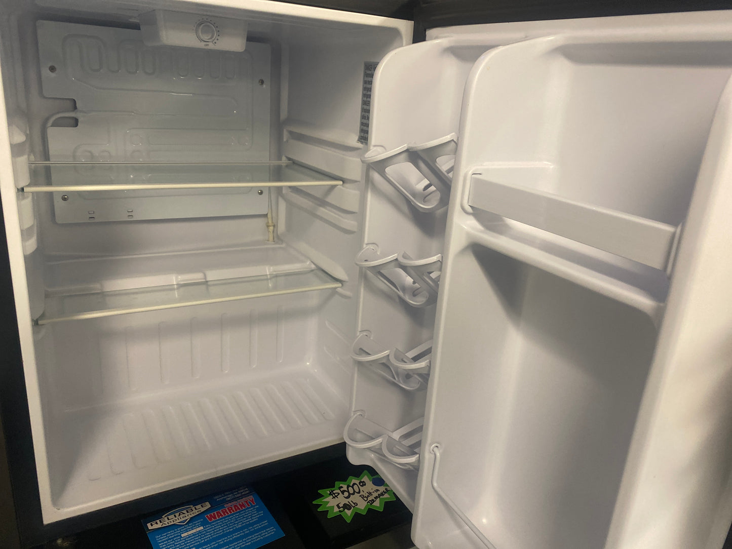Danby 2.2 cu. ft. 2 shelf mini-Refrigerator