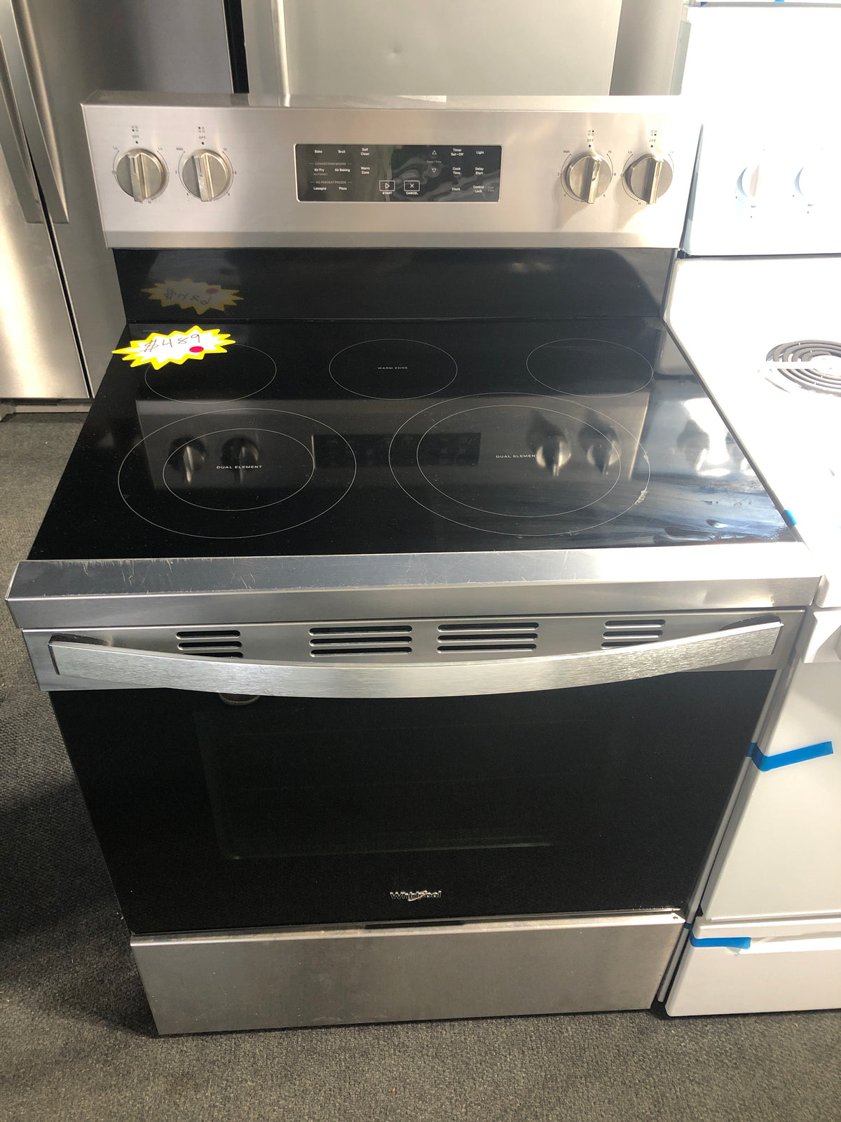 5 Burner Whirlpool Electric Range