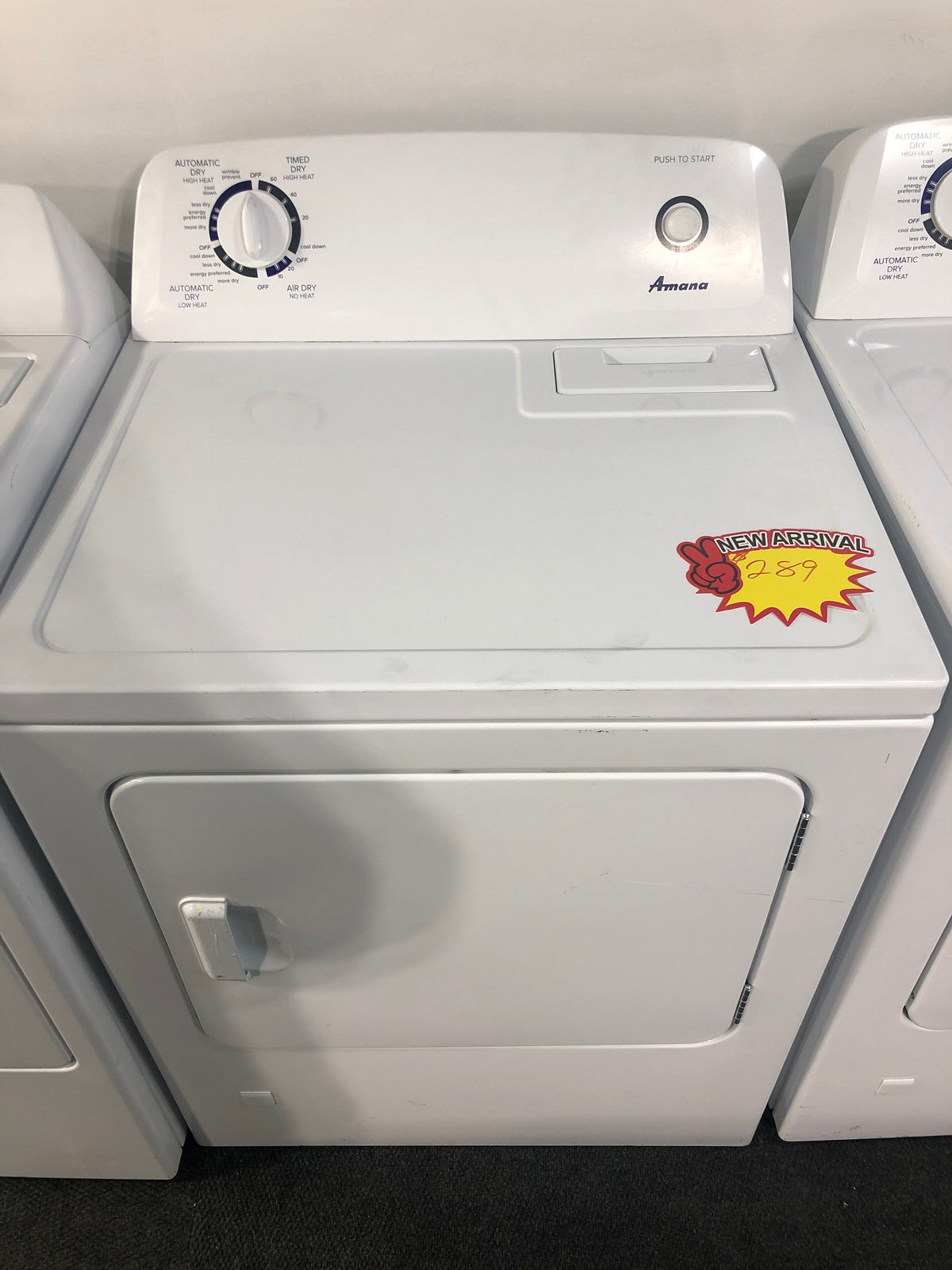 Amana gas dryer