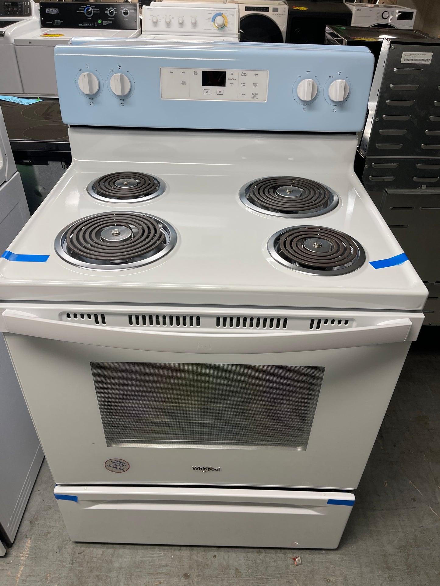 NEW!!! Whirlpool Coil-Top Electric Range