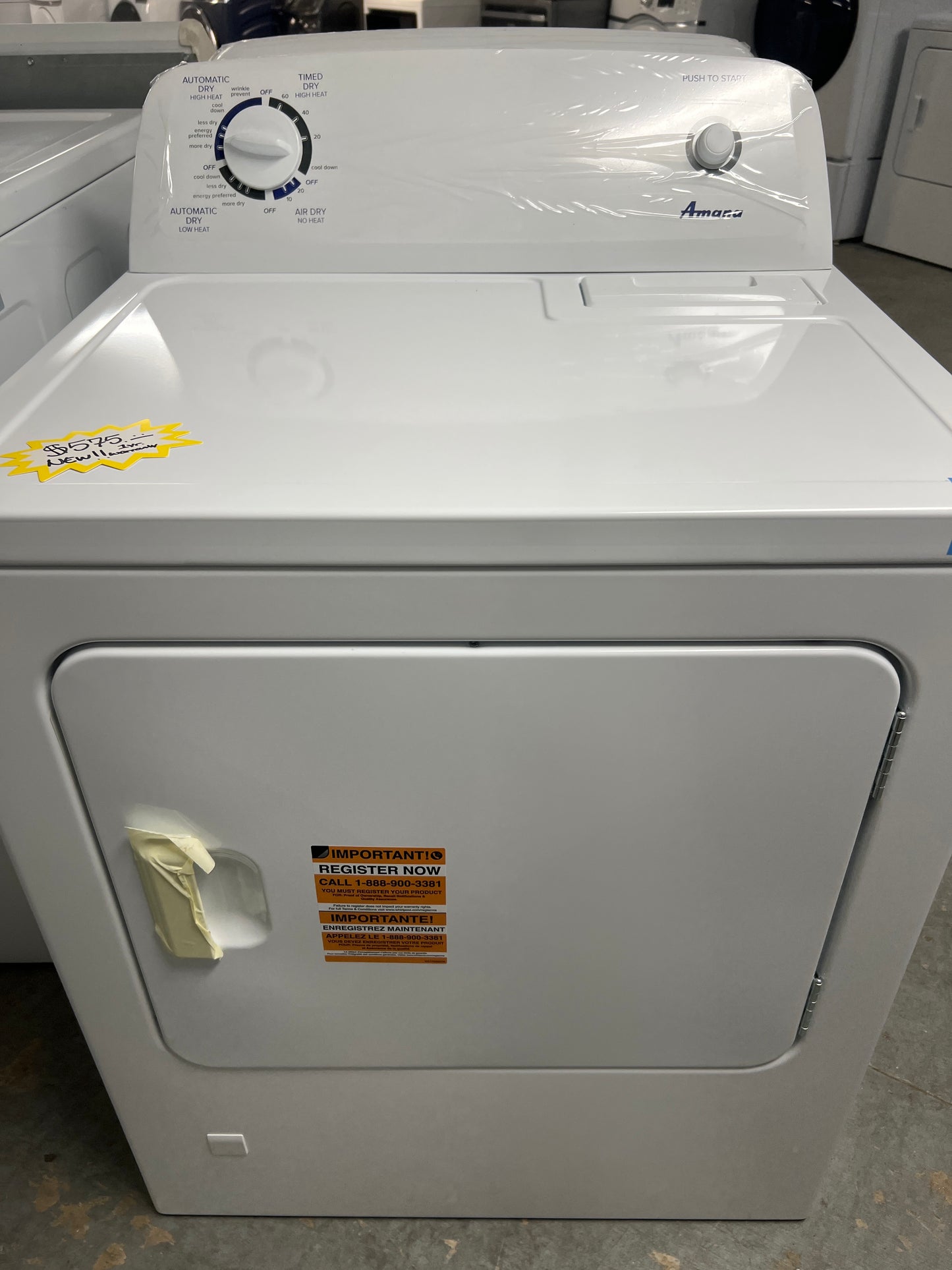Amana Gas Dyer NEW!!!