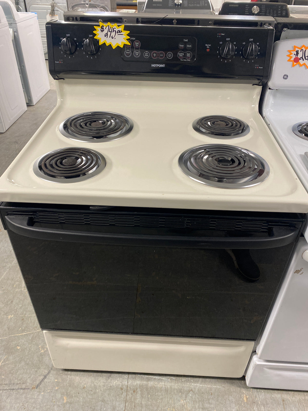 Hotpoint 4 Burner Coil Top Electric Range
