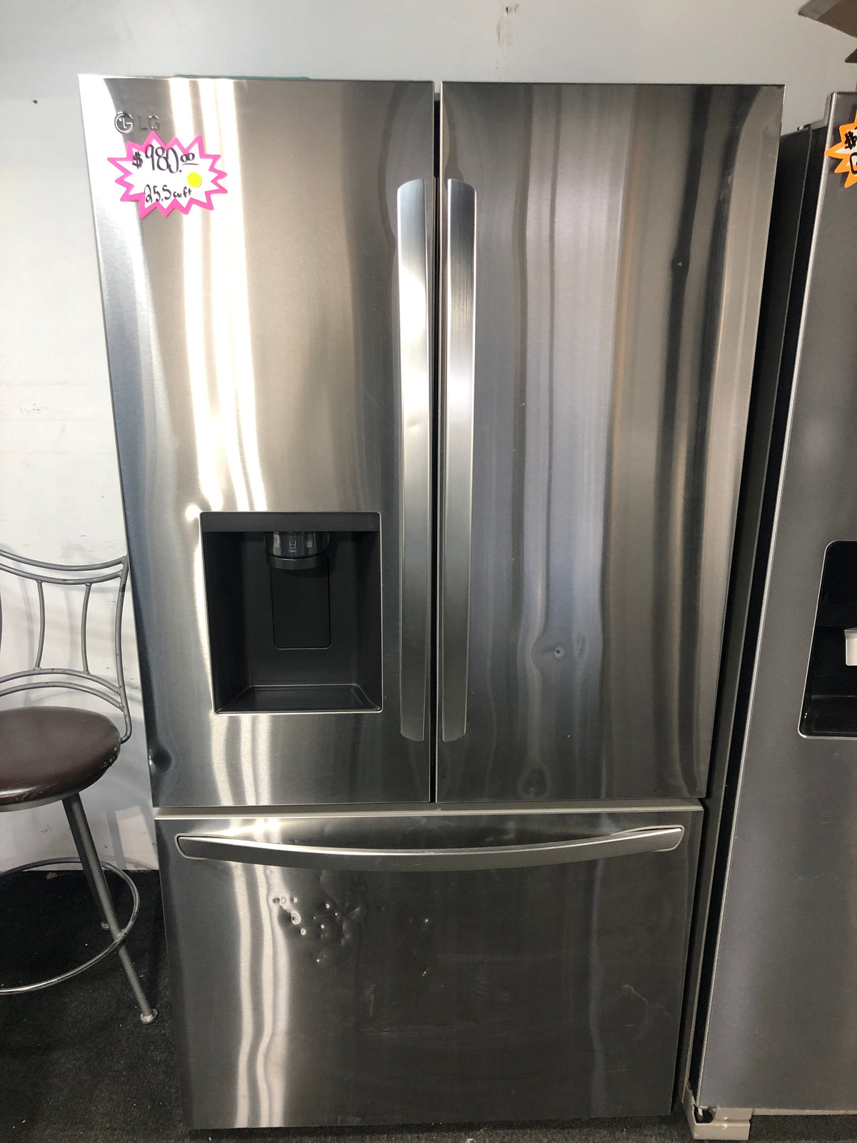 LG 25.5 Cu. Ft. French door Refrigerator