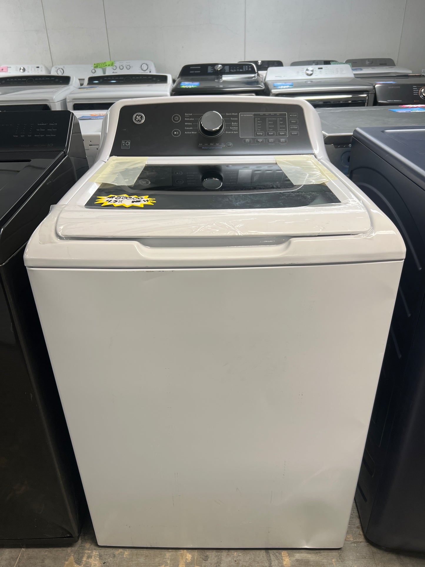 NEW GE Washer 4.5 cu. ft.
