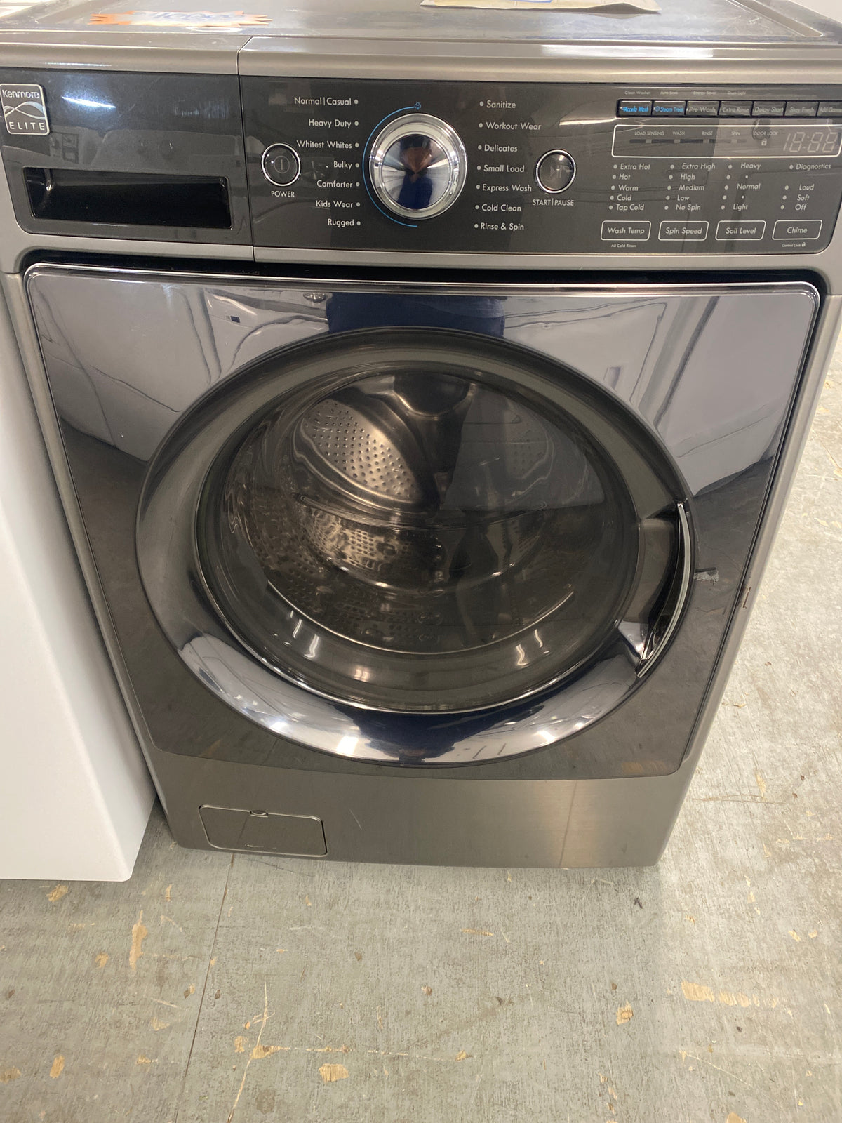 Kenmore gray Front-Loading Washer