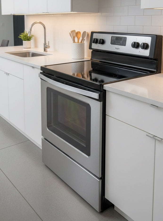 Whirlpool Glass Top Electric Range