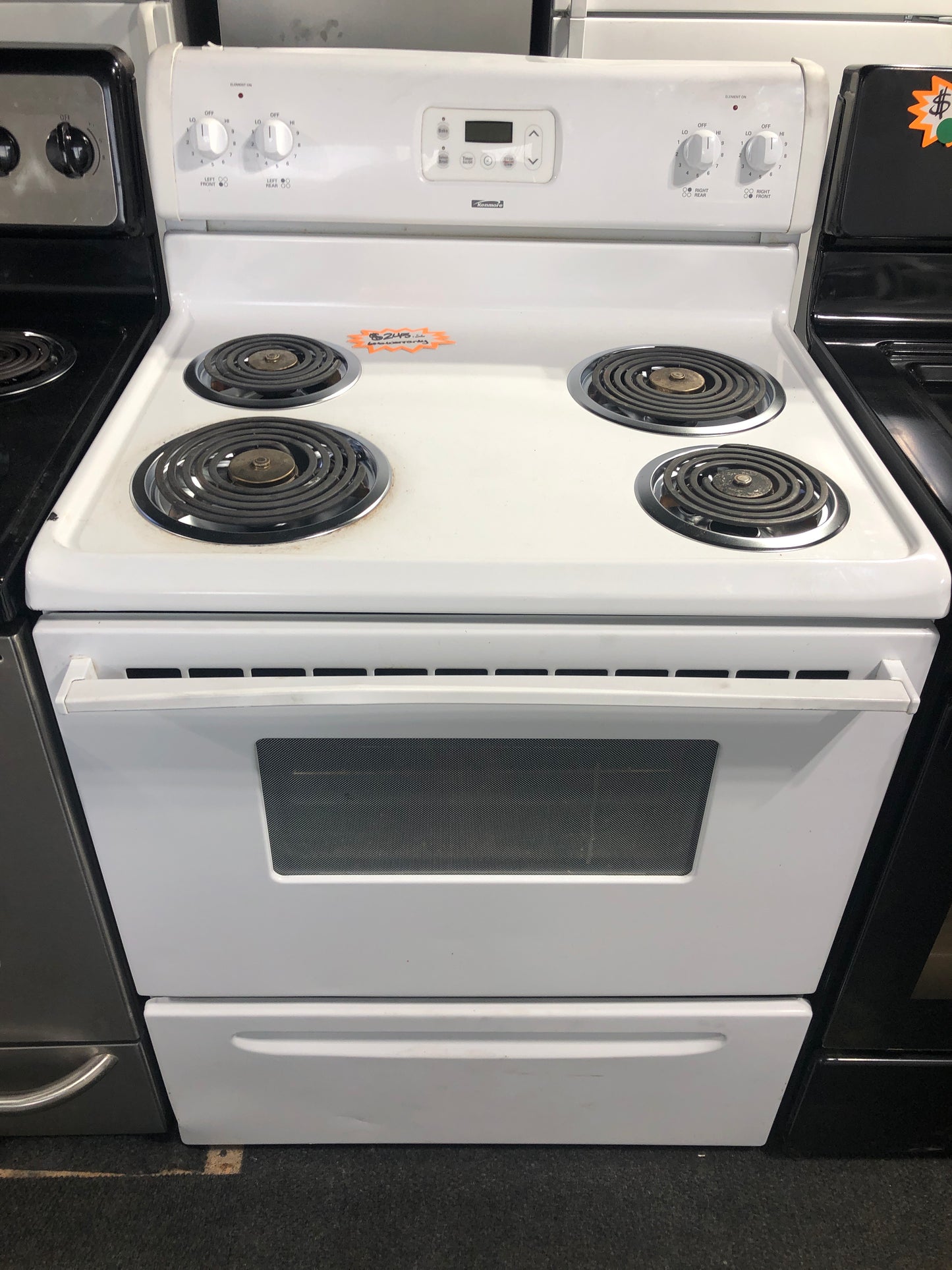 Kenmore 4 Burner Coil Top Electric Range