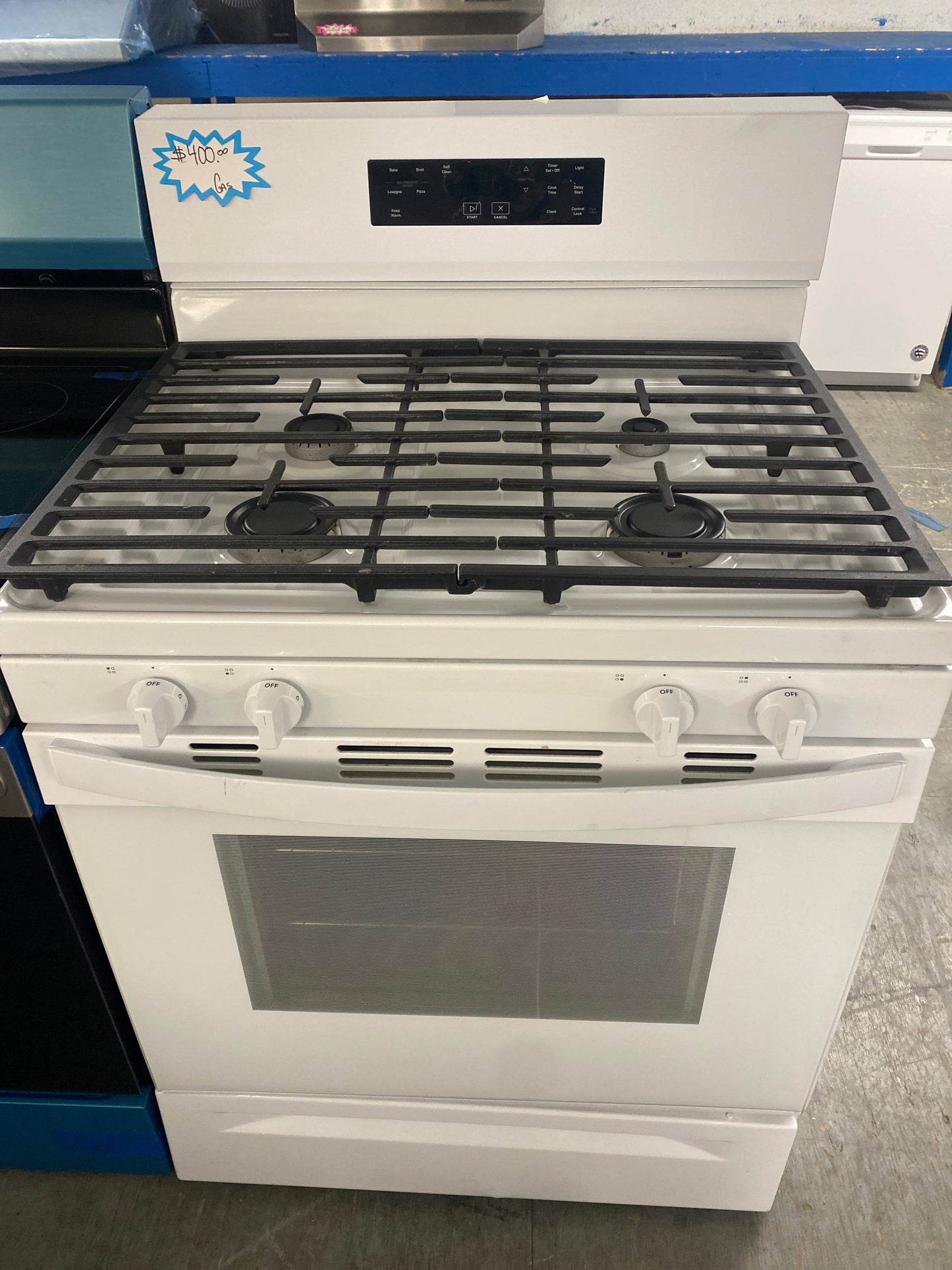Whirlpool 4-Burner Natural Gas Range