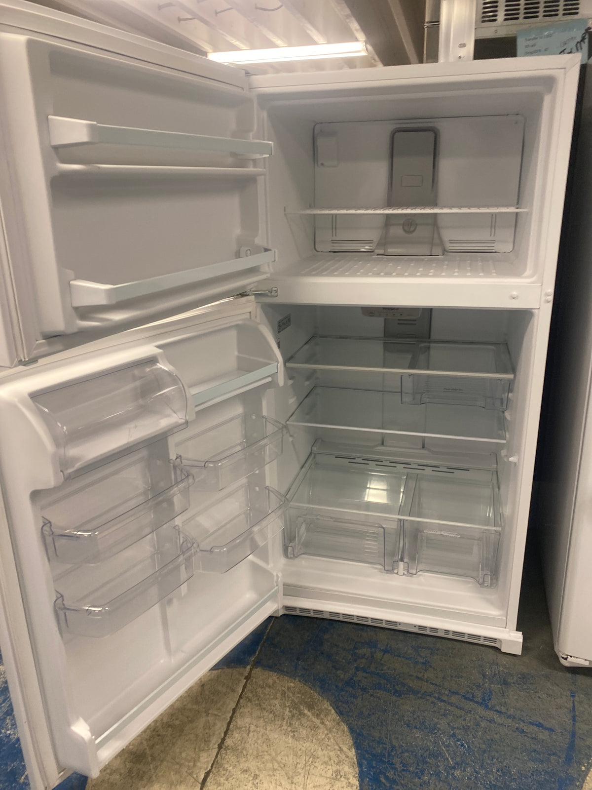 New! Whirlpool 20 cu. ft. Top Freezer Refrigerator