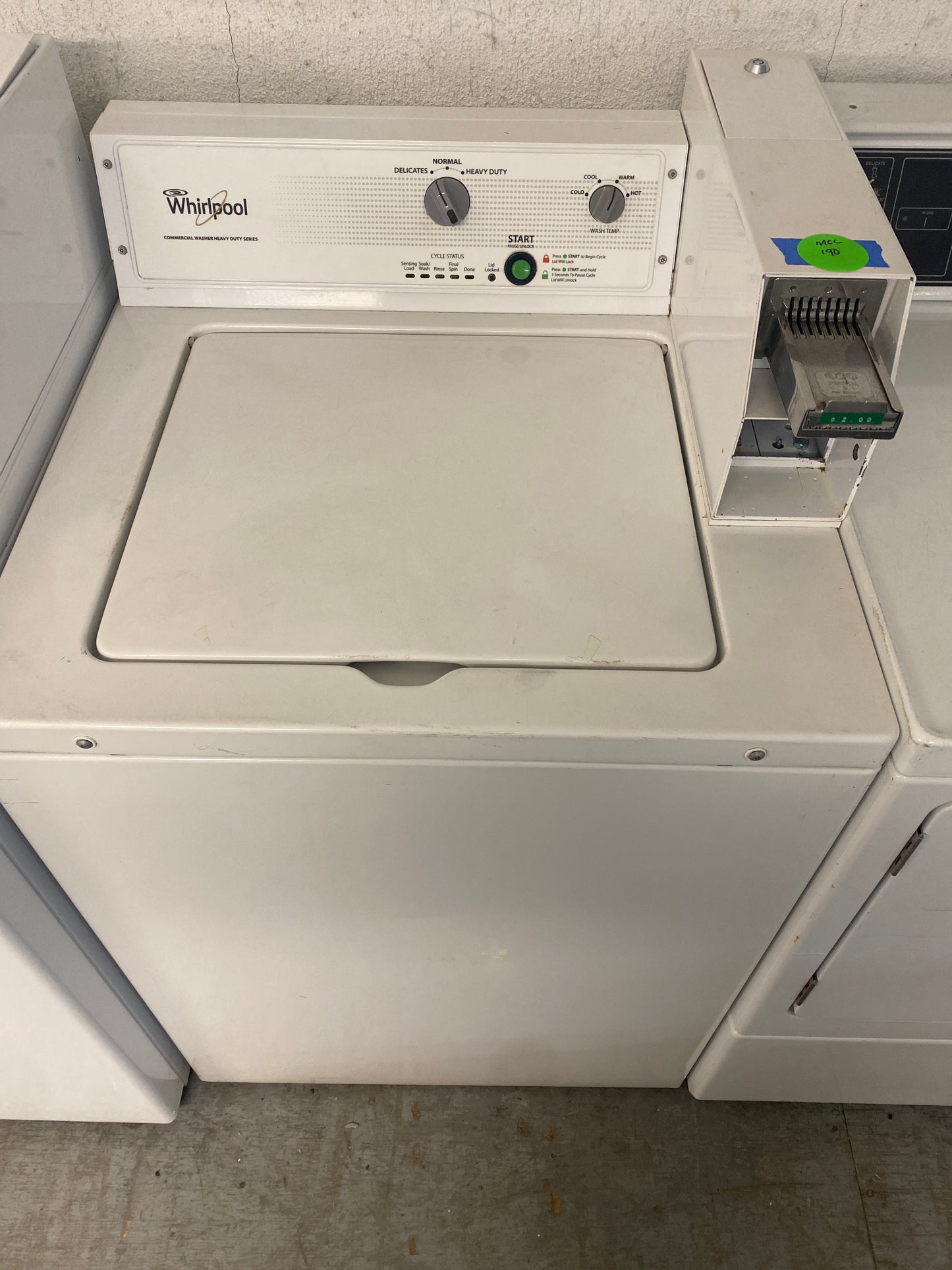 Whirlpool Coin operated Washer