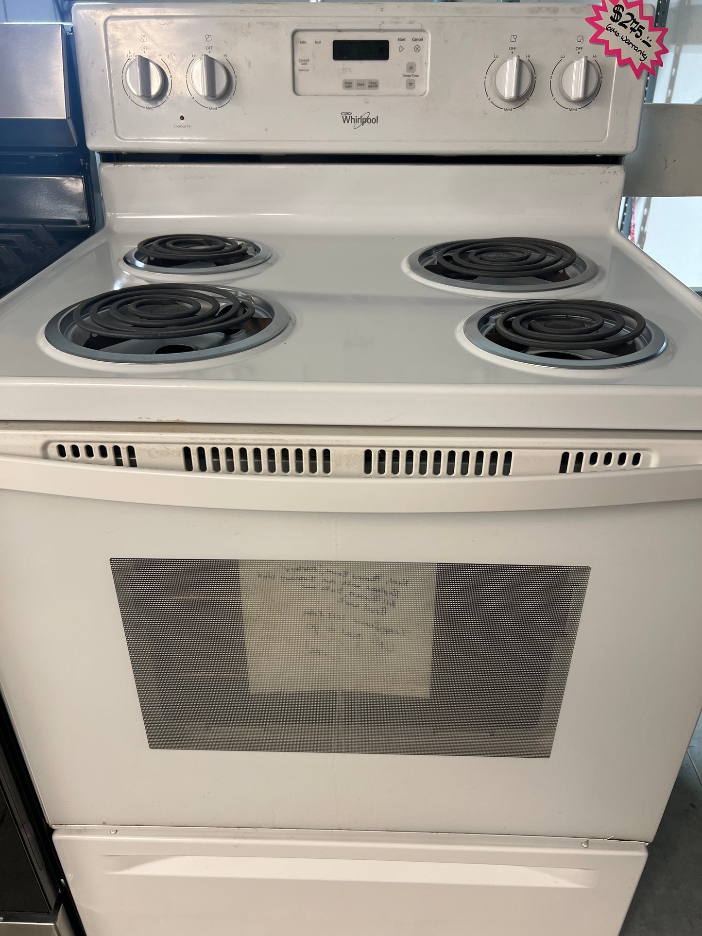 Whirlpool Electric Range
