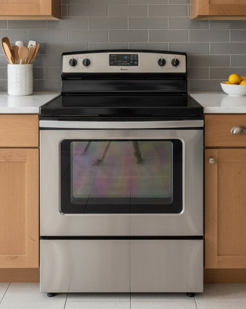 Whirlpool Glass Top Electric Range