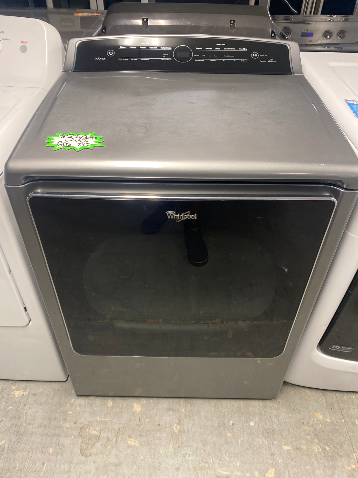 Whirlpool Cabrio 7.4 cu. ft. Natural gas Dryer