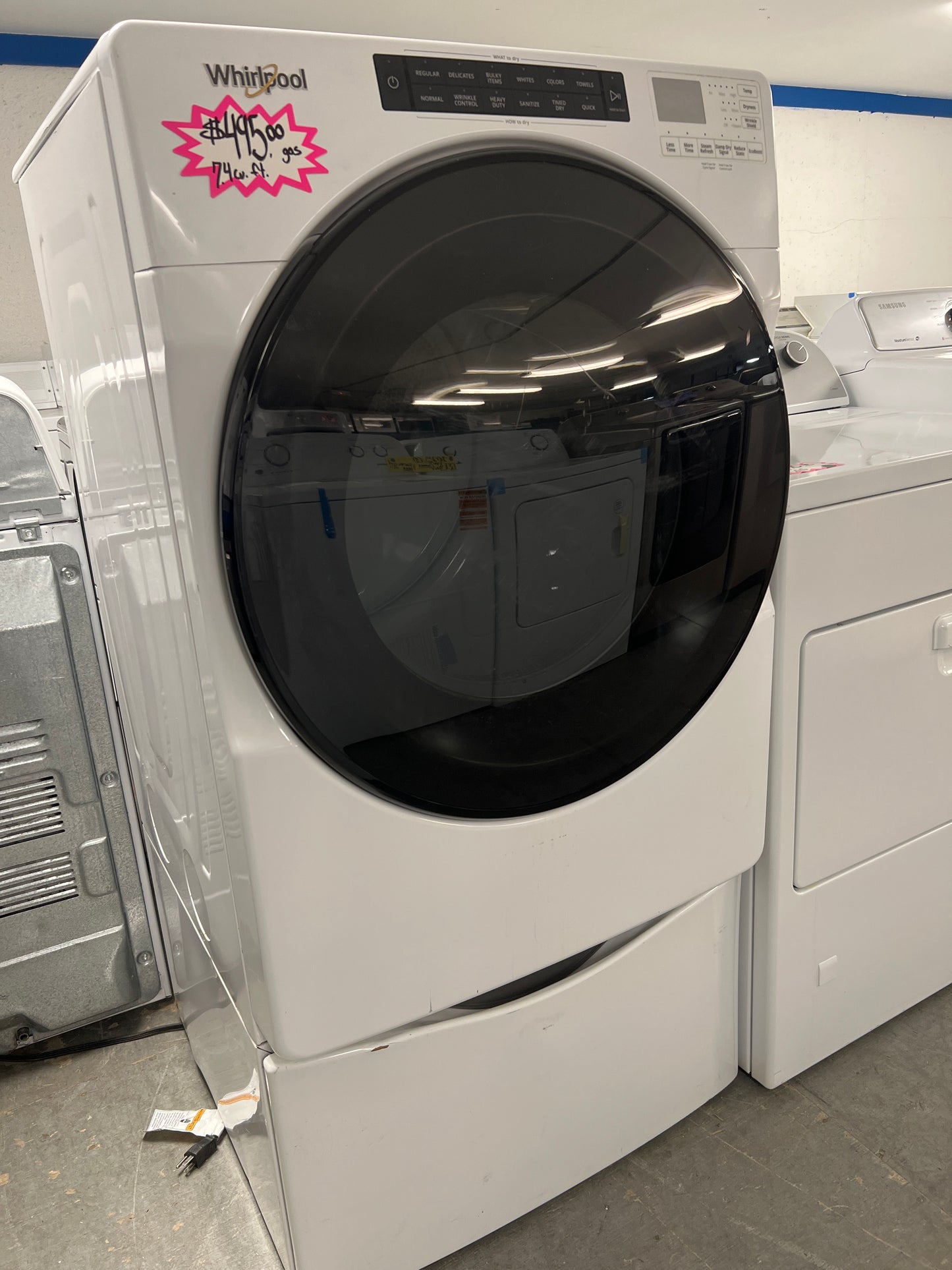 Whirlpool Gas Dryer 7.4 cu. ft.