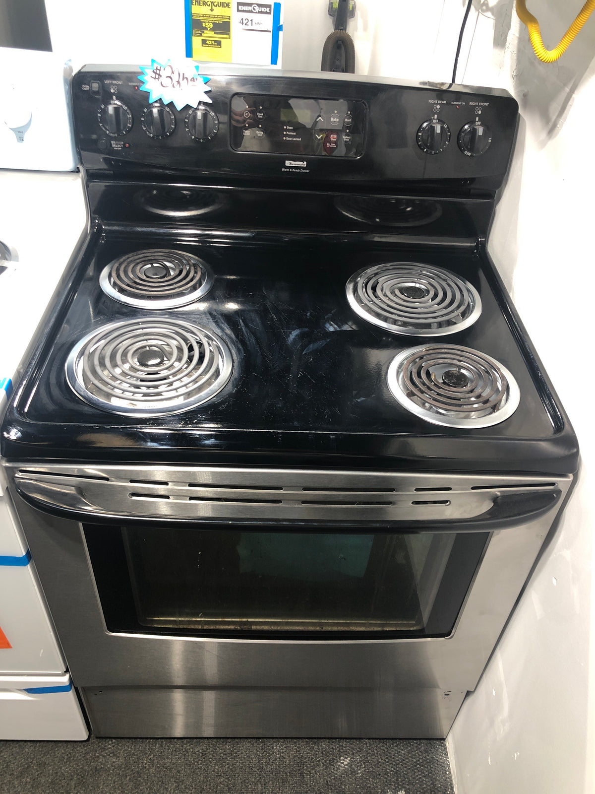 Kenmore 4 Burner Coil Top Electric Range