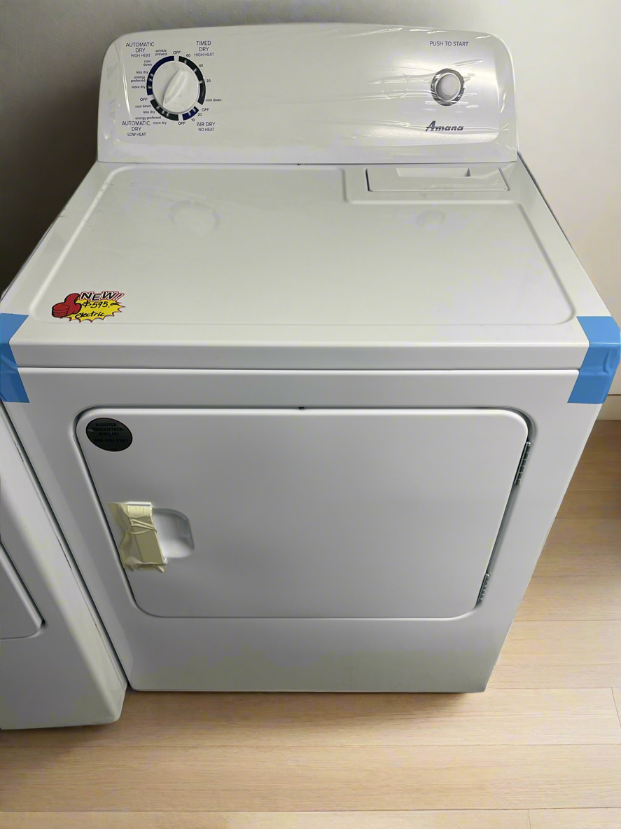 NEW!! Amana 6.5cu. ft. Electric Dryer