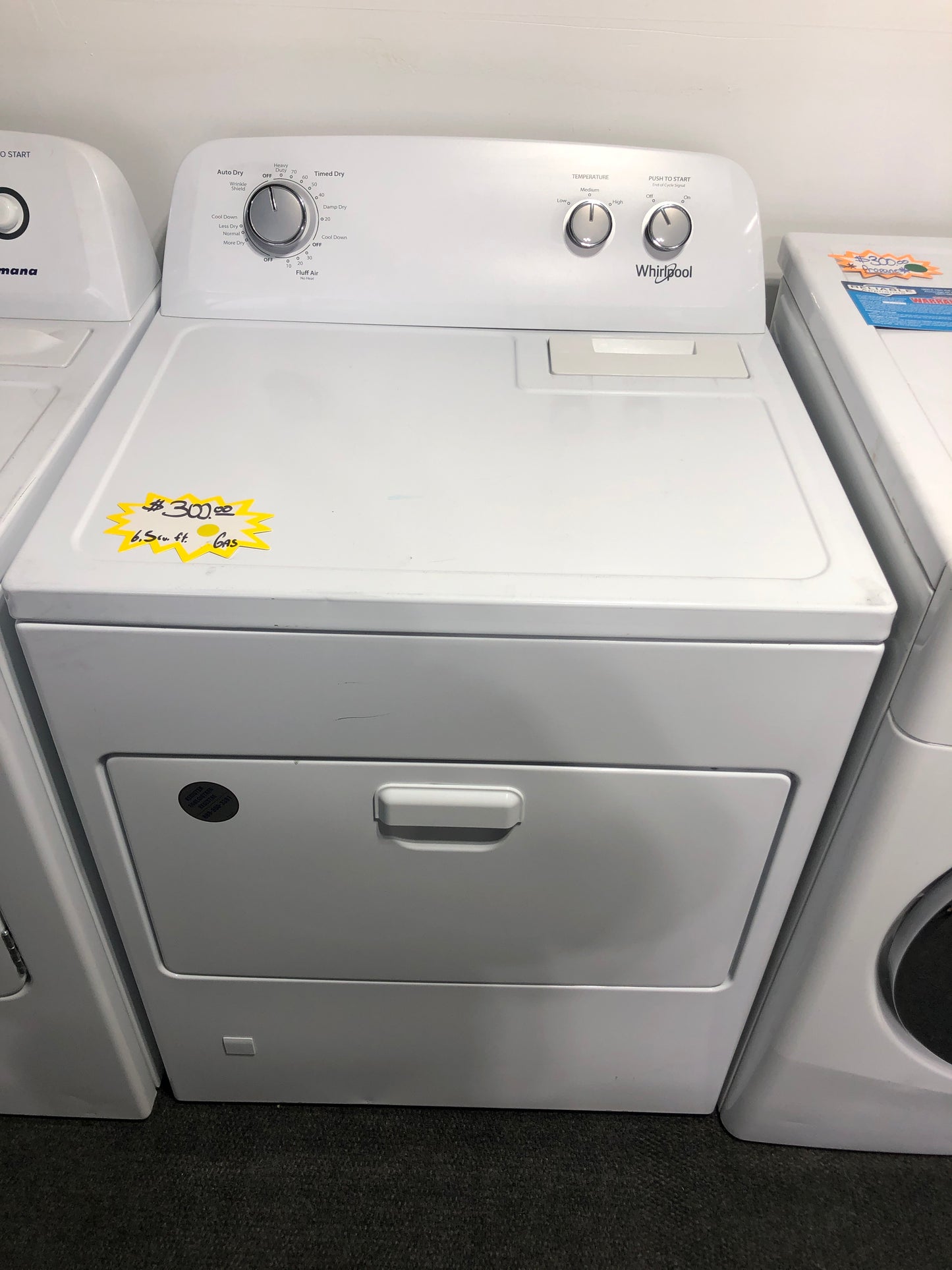 Whirlpool Gas Dryer