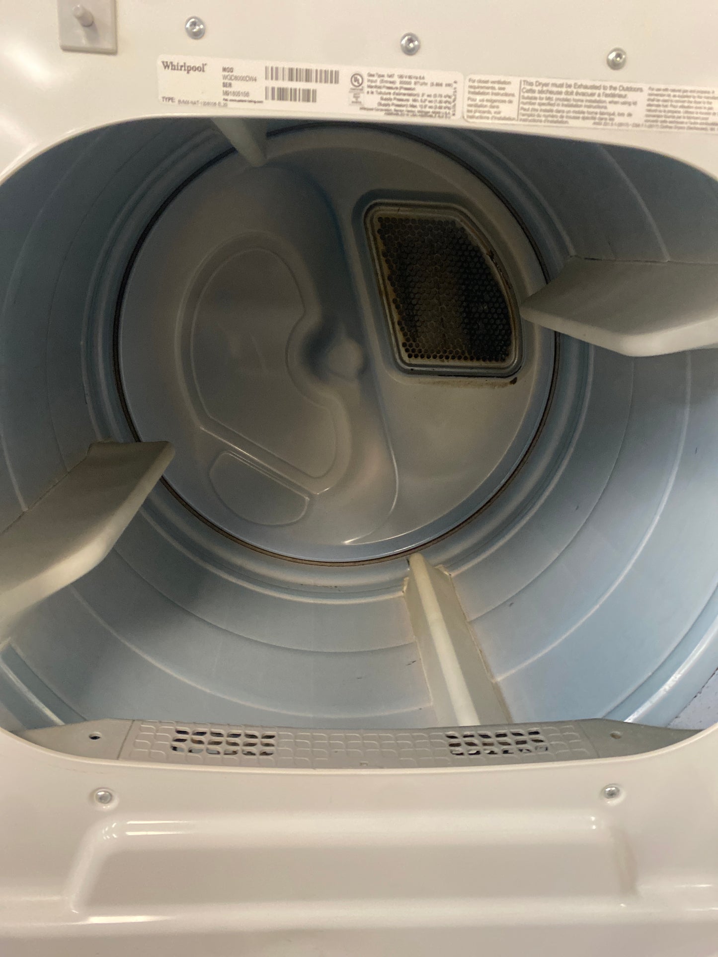 Whirlpool Cabrio 7.4 cu. ft. Natural Gas Dryer