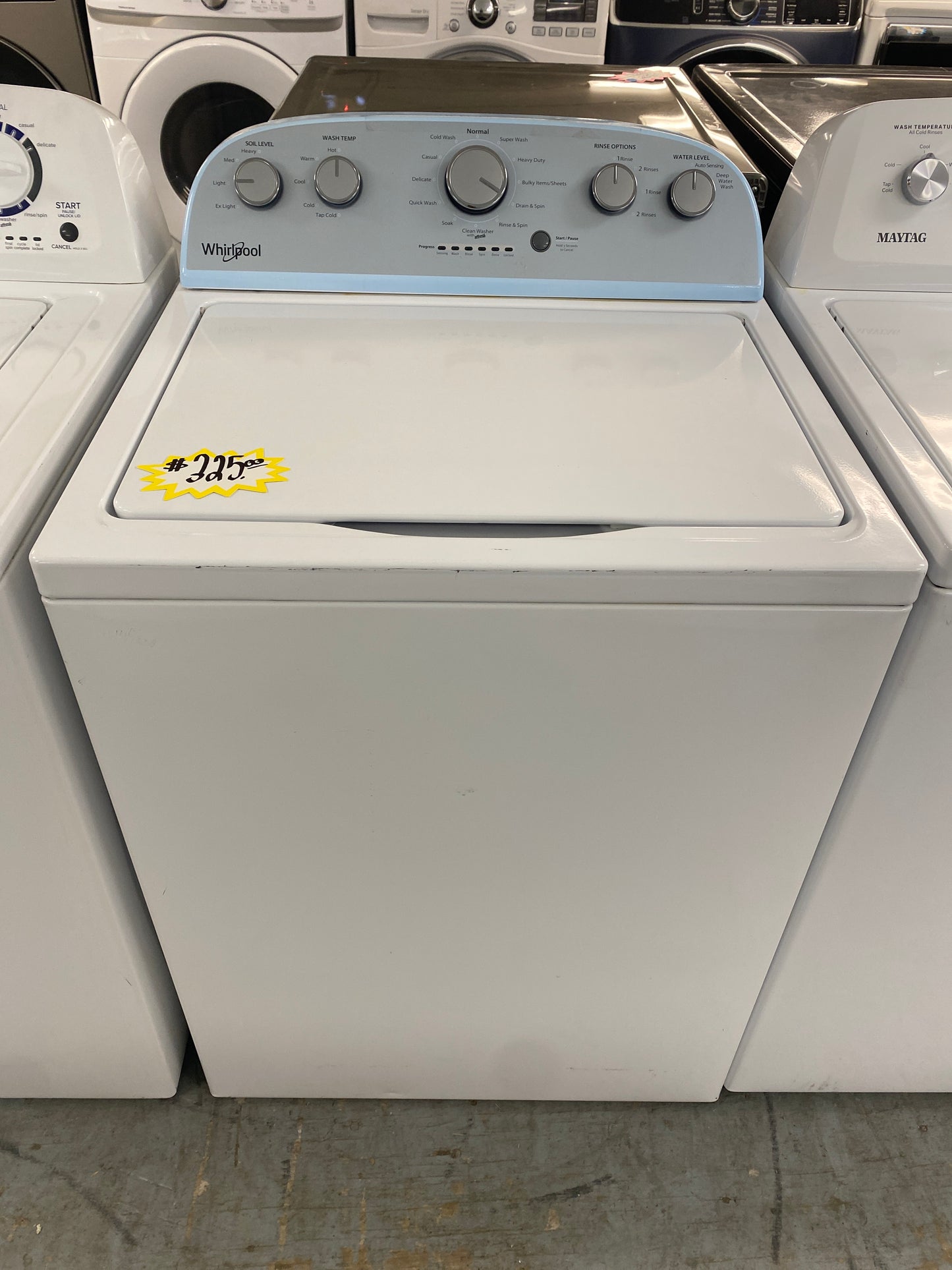 ge top load washer