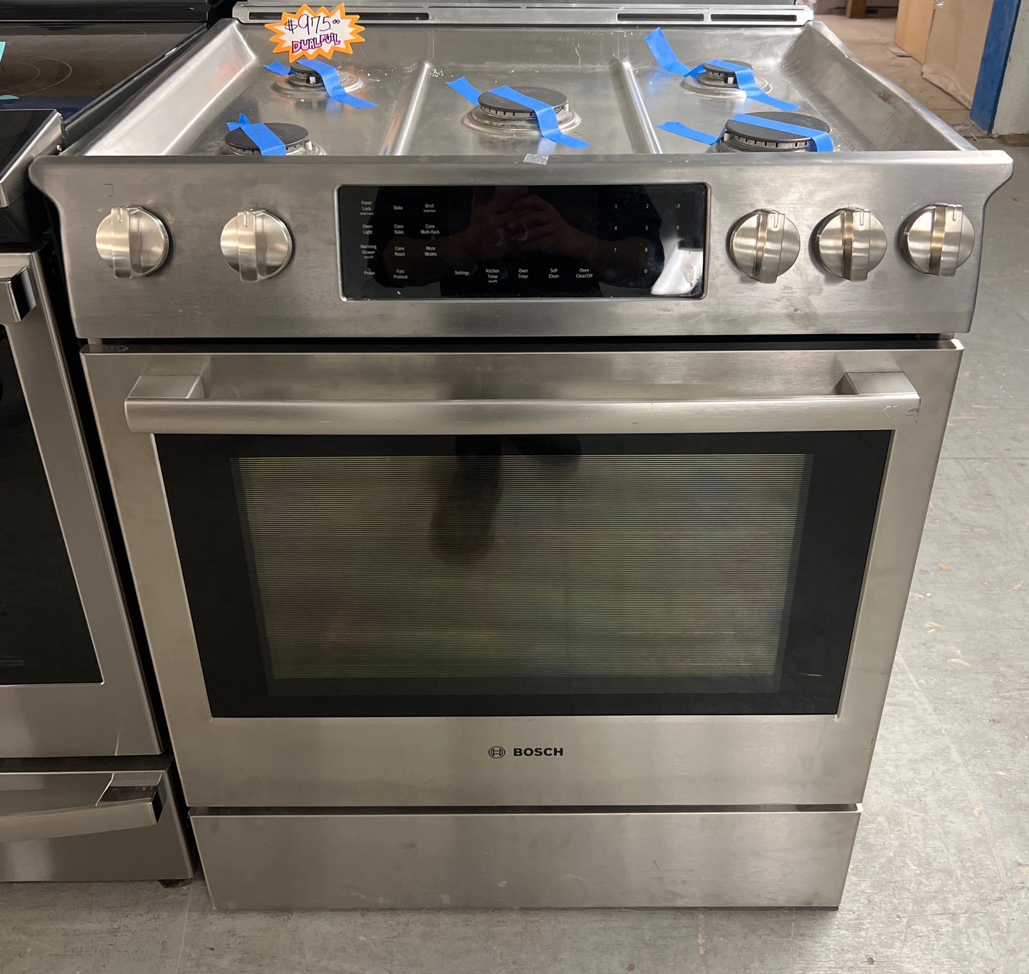 Miele Gas Range Dual Fuel