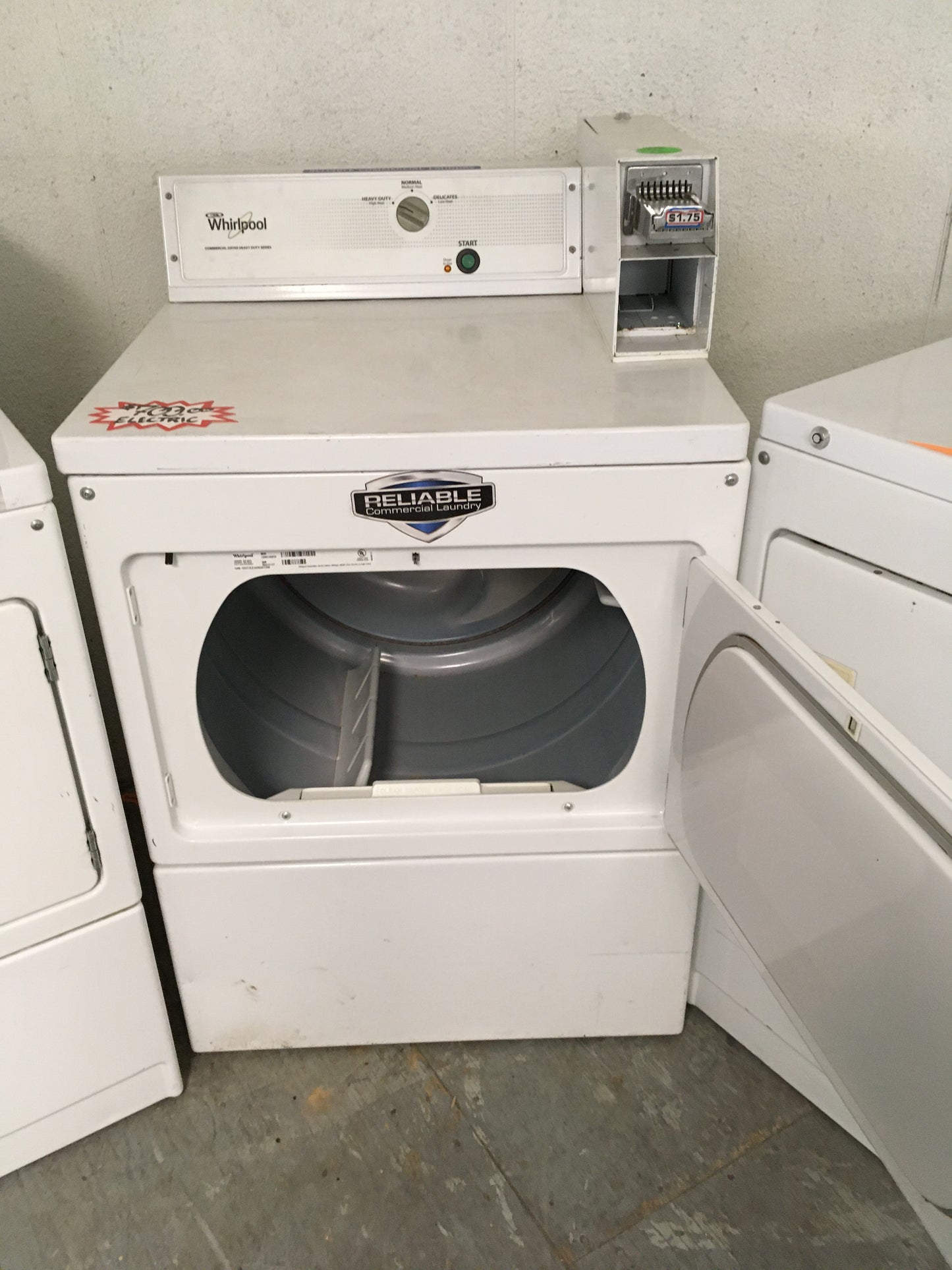 Whirlpool Coin Op Electric Dryer