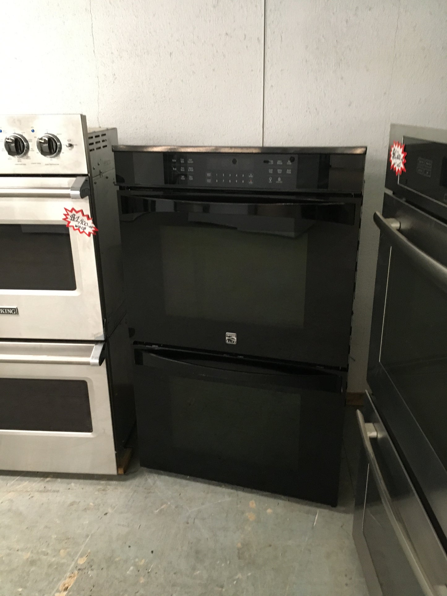 Kenmore Black Double Wall Oven