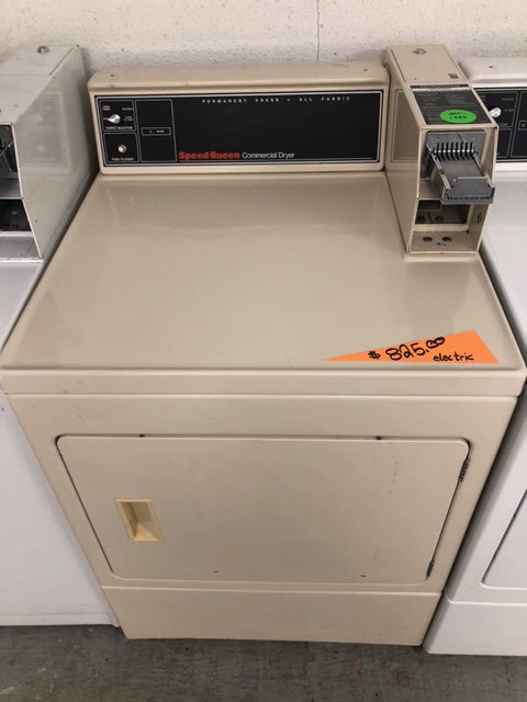 SPEEDQUEEN "ALMOND" Coin Operated Electric Dryer
