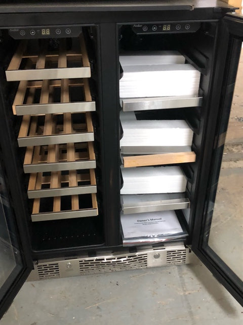 AVALLON 24" Dual-Zone Beverage/Wine Refrigerator