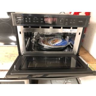 GE Profile 27-inch, 1.7 cu. ft. Built-In Microwave Oven with Convection