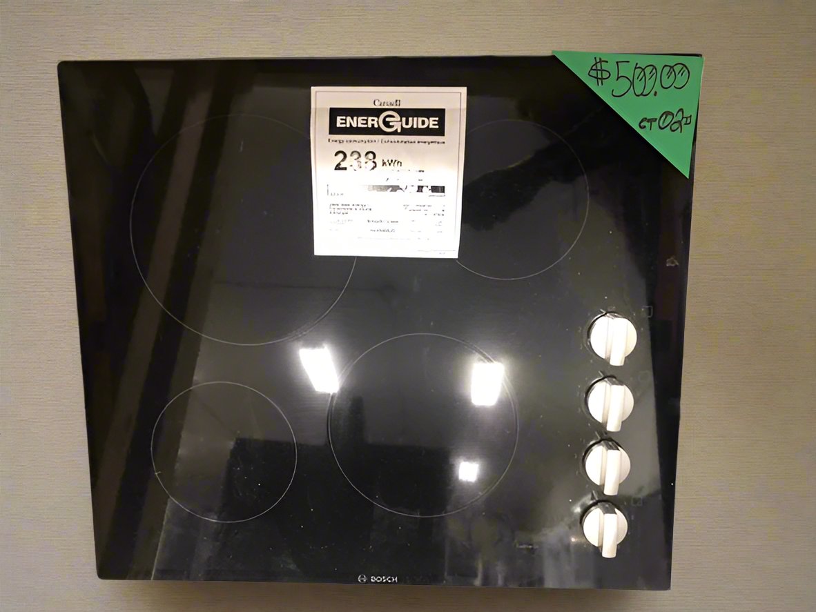 BOSCH 24" Glass-top Electric Cooktop