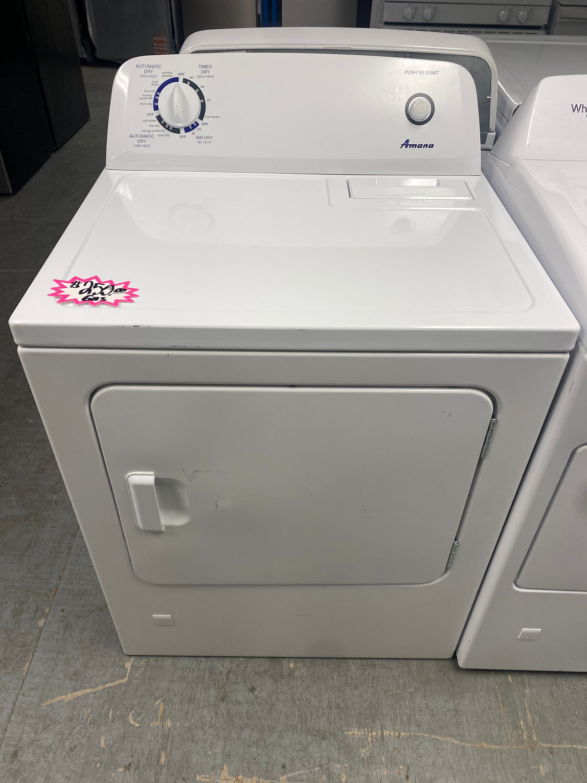 Amana 6.5 cu. ft. Natural Gas Dryer