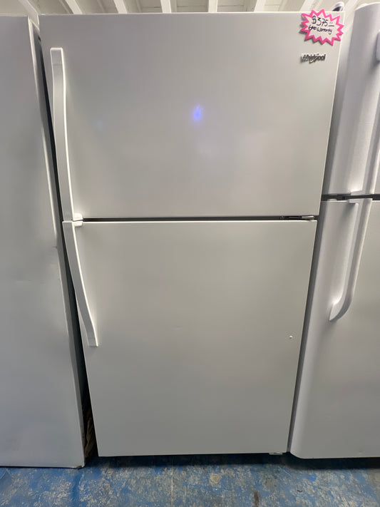 Whirlpool Top Freezer Refrigerator