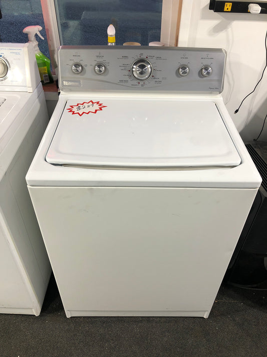 Maytag white top load washer