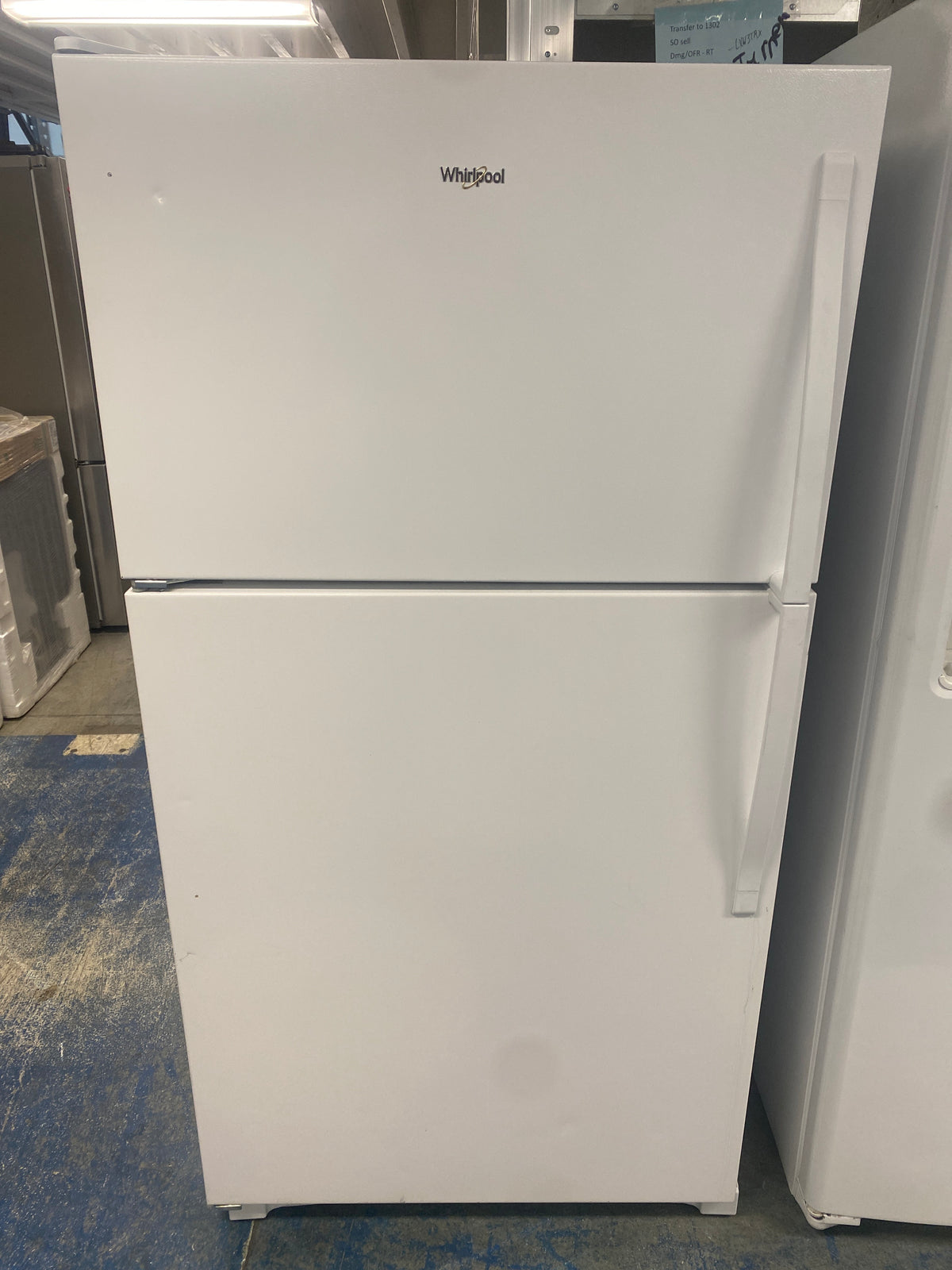New! Whirlpool 20 cu. ft. Top Freezer Refrigerator