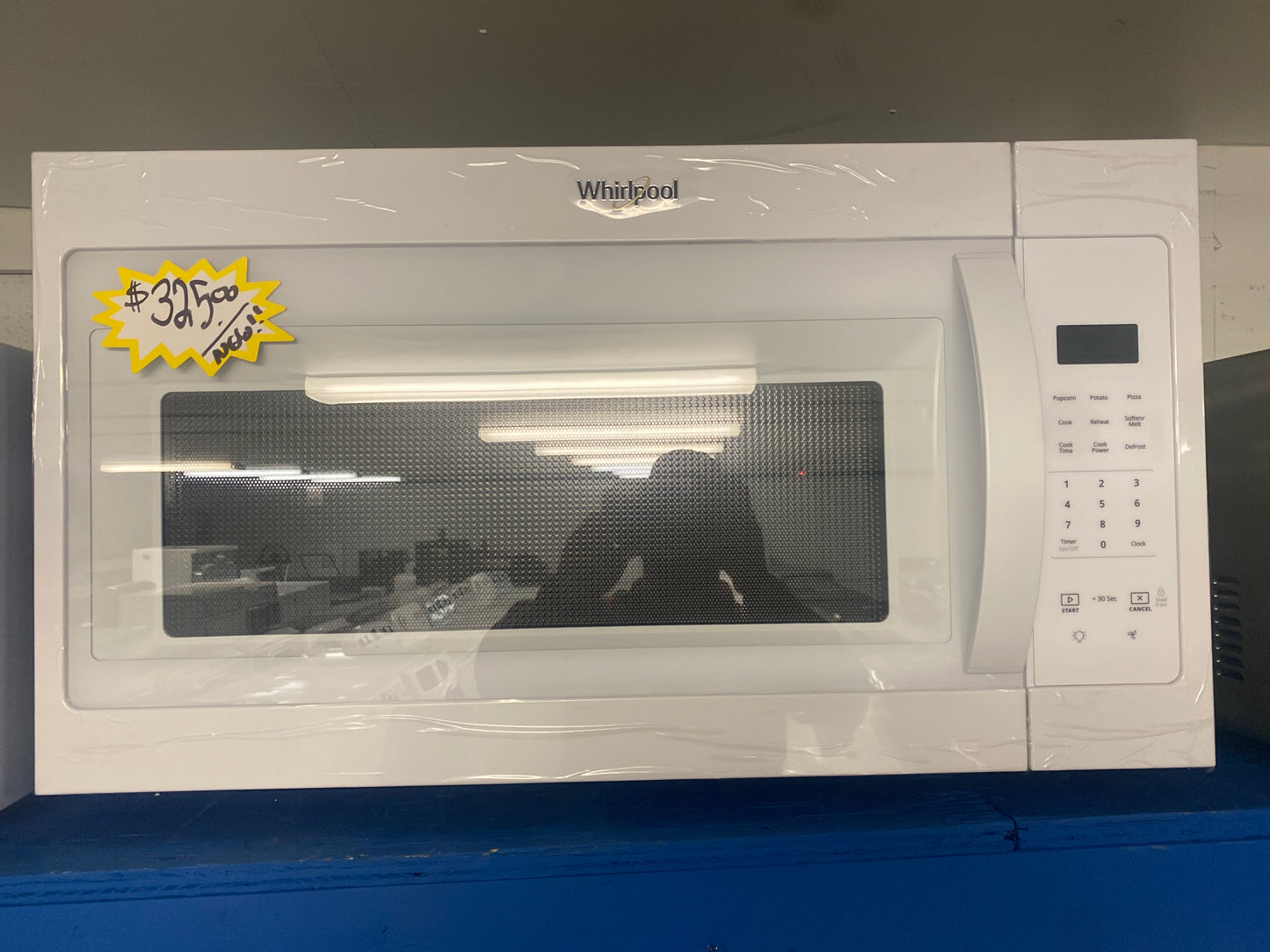 New!! Whirlpool 30” Over-the-Counter Microwave