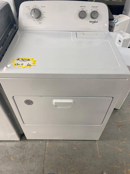 Whirlpool 6.5 cu. ft. Natural Gas Dryer