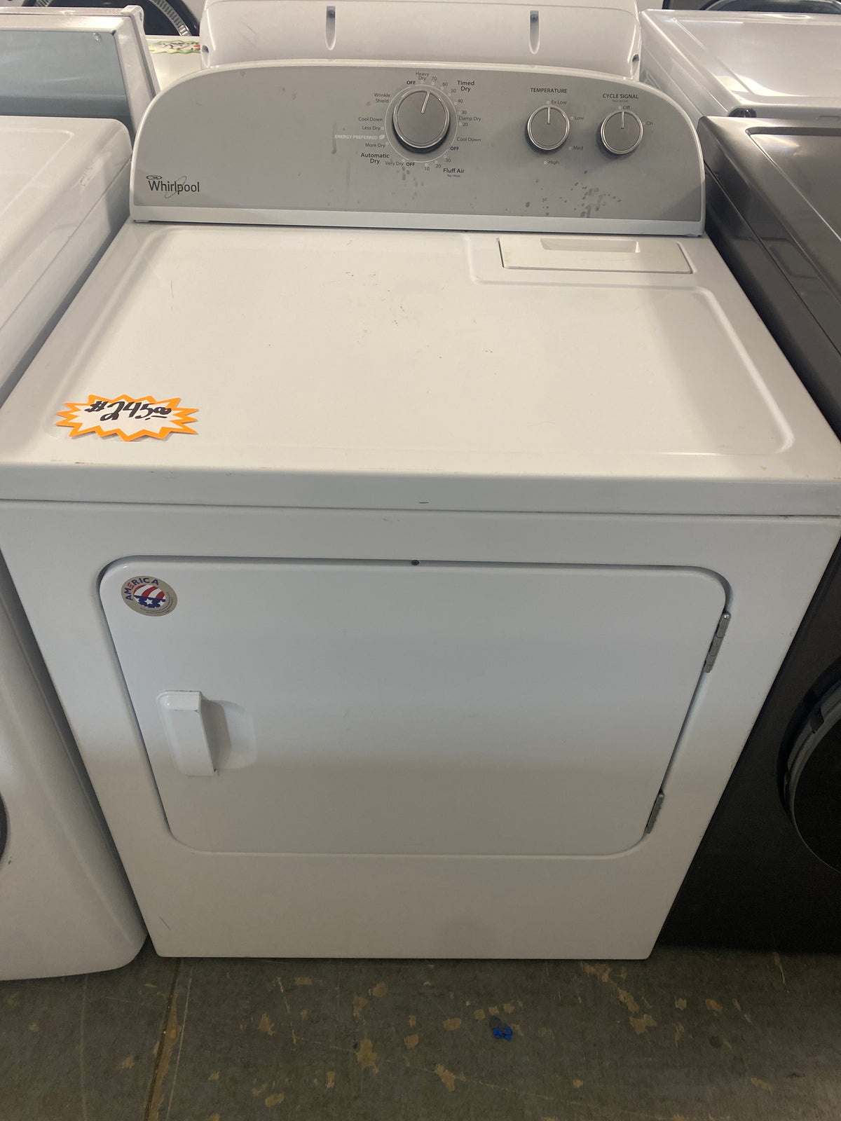 Whirpool 6.5 cu. ft. Electric Dryer