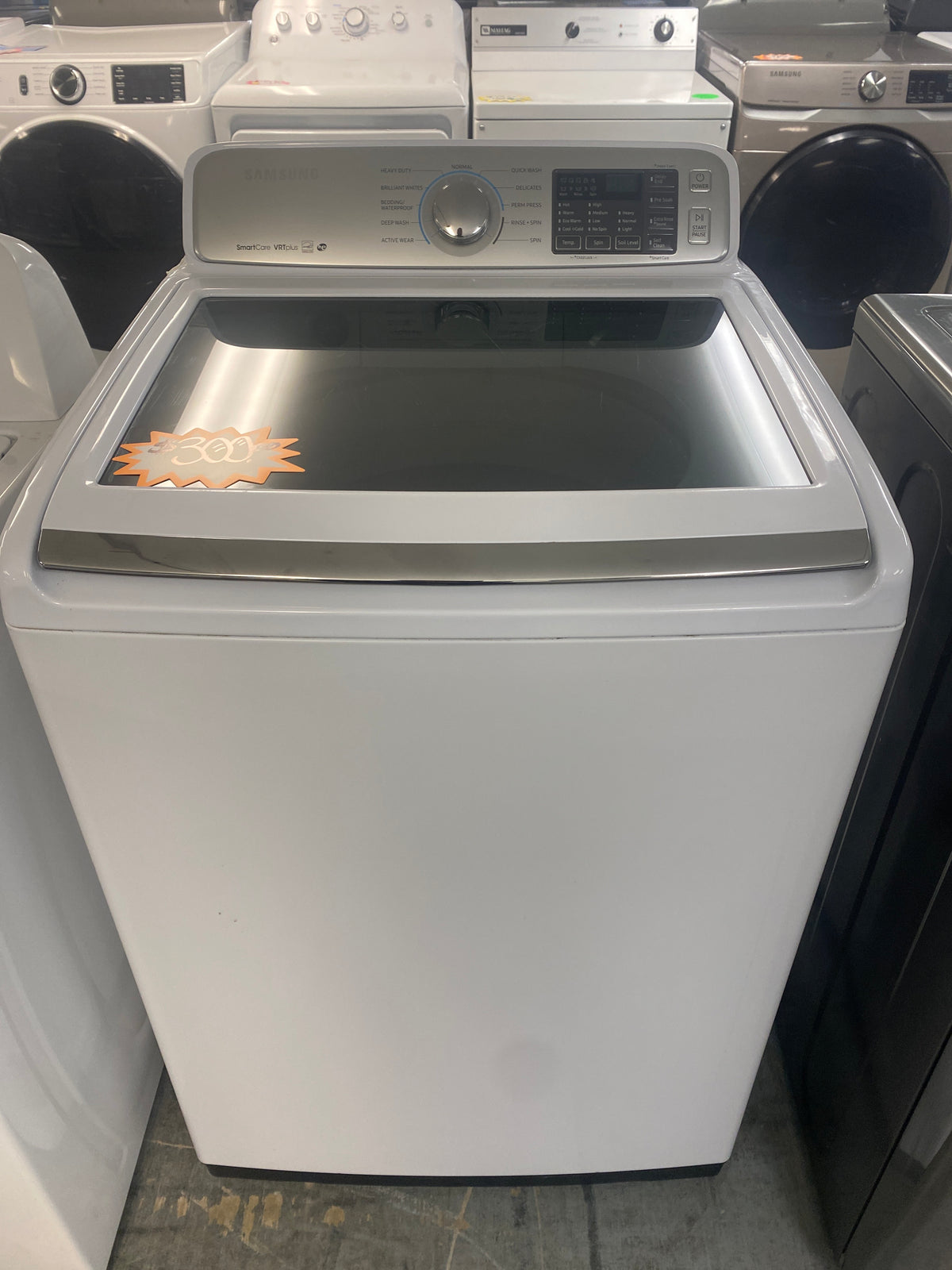 Samsung Top Load high-efficiency Washer