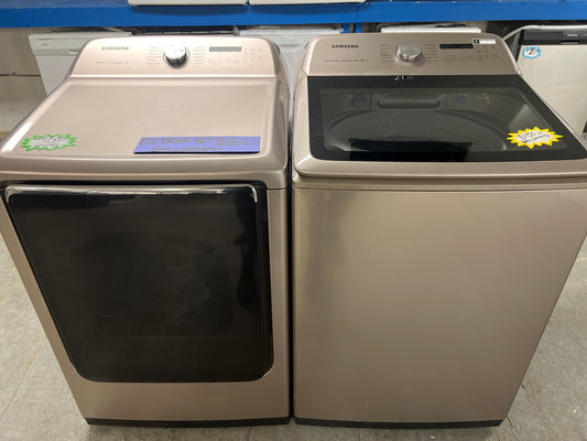 Samsung Electric Washer Dryer Set