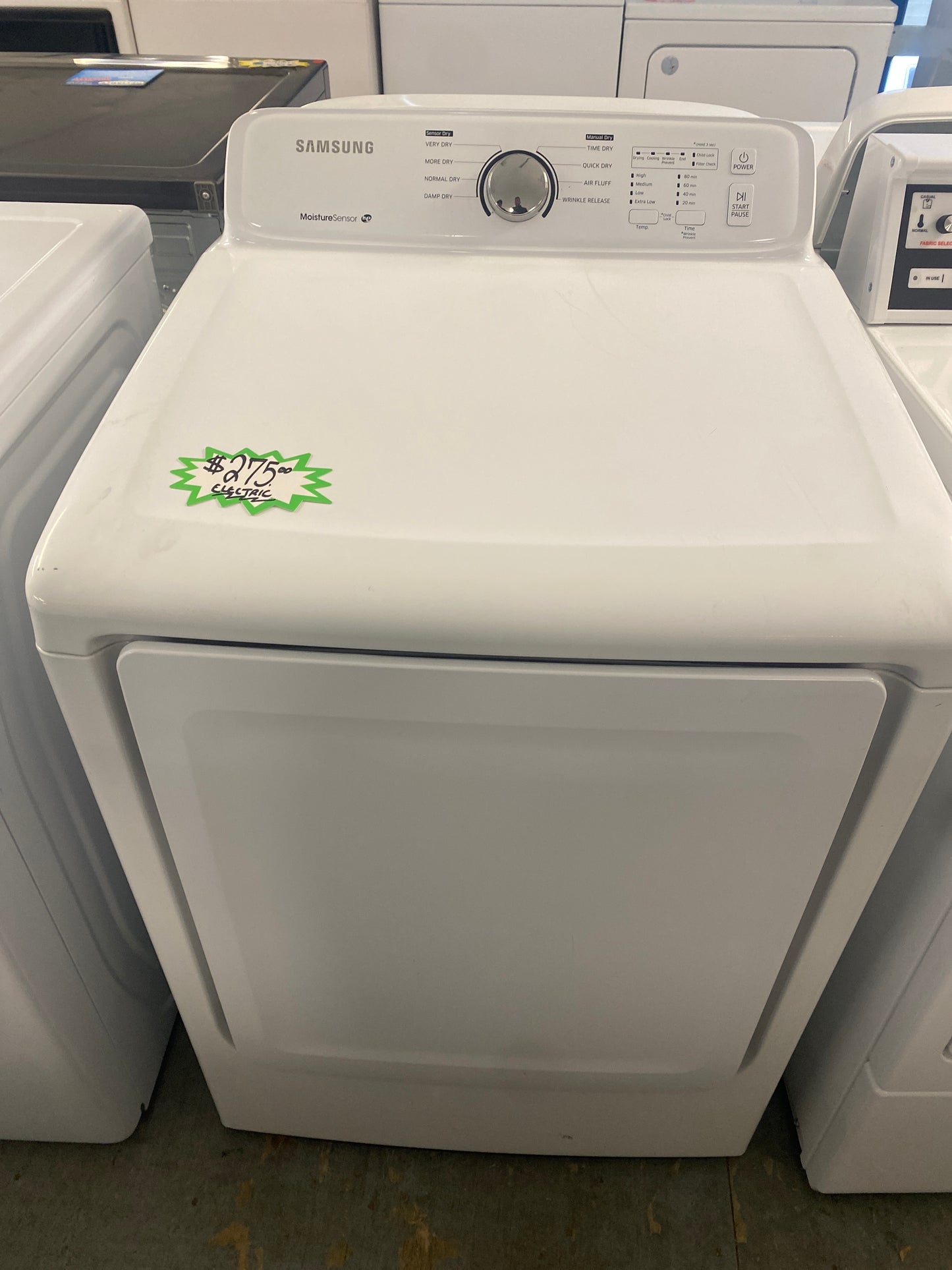 Samsung 7.2 cu. ft. Electric Dryer