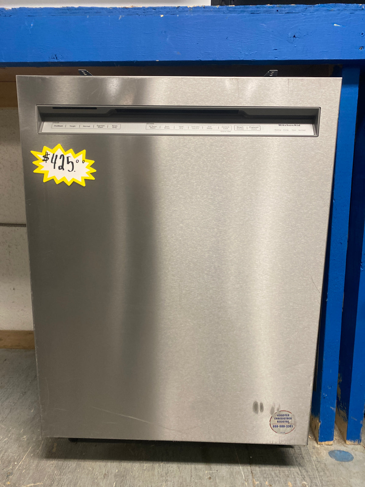Kitchenaid 24” Top-Control Stainless Steel  Dishwasher