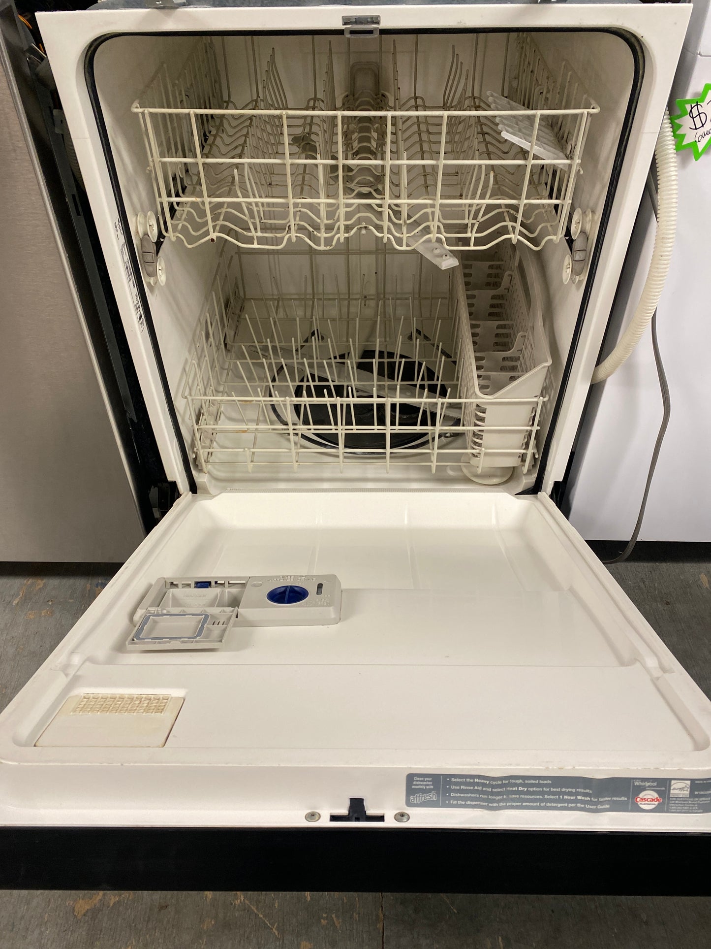 Whirlpool 24” Front Control Dishwasher