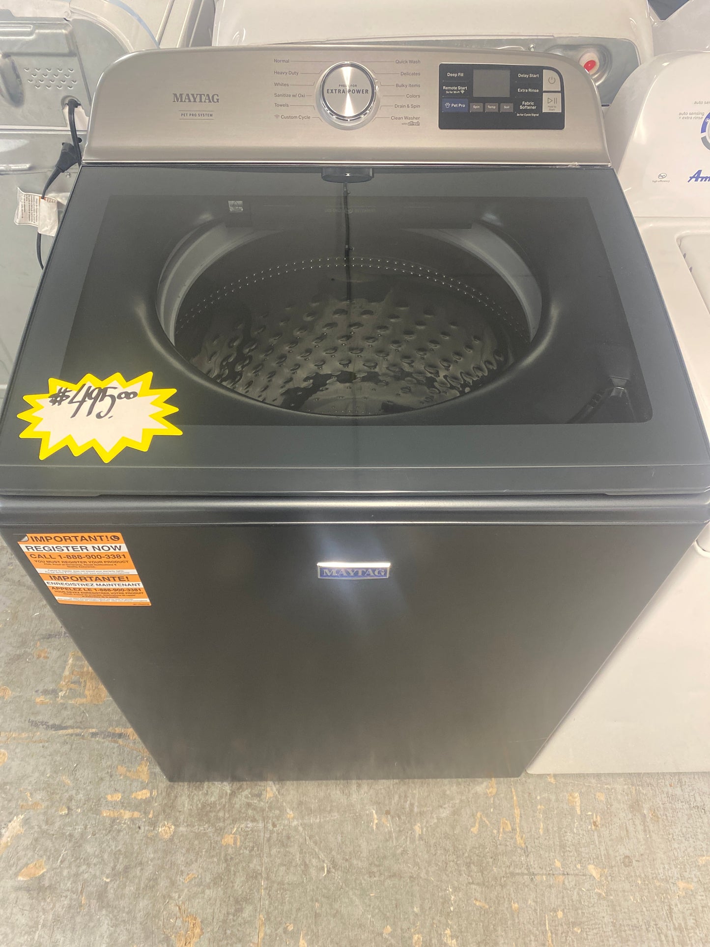 Maytag 5.0 cu. ft. Top Load High-Efficiency Washer